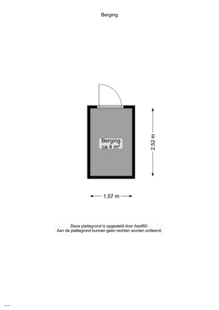 Floorplan - Padangstraat 69A, 9715 CN Groningen